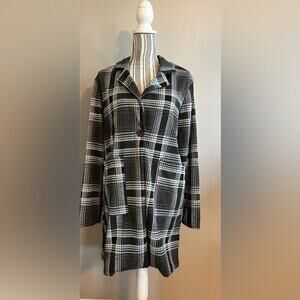 PHILOSOPHY WOMENS PLAID JACKET SIZE M MINT